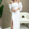 Esam Dress-Weiß
