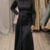 Modest Beauty Abaya Schwarz