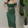 Tusem Dress-Grün