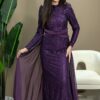 Zahra Dress-Purpurfarbe