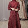Höhepunkt der Eleganz Rot