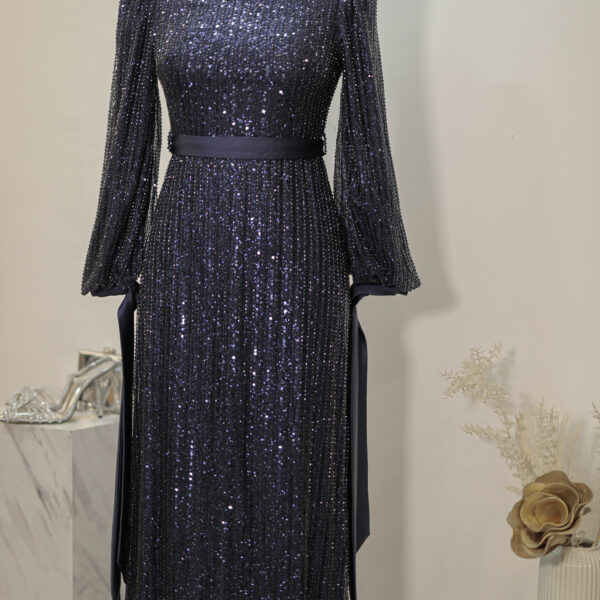 Saray Dress - Dunkelblau