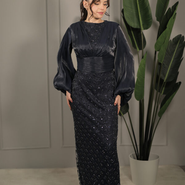 Liva Dress - Dunkelblau