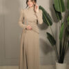 Alba Dress – Sandfarbe