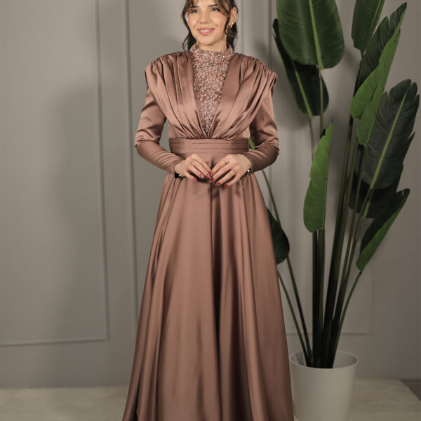 Nalan Dress - Bronze