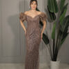Sina Dress – Braun